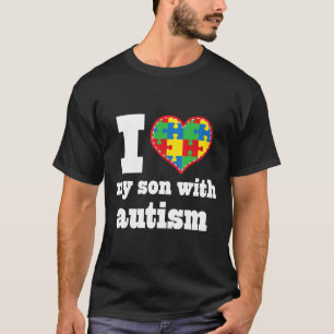 Camiseta Filho da Consciência do Espectro do Autismo-Autism