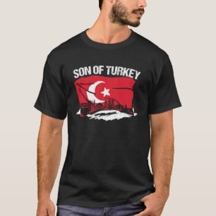Camiseta Filho da Turquia Istambul Ancara Türkiye Turco Org
