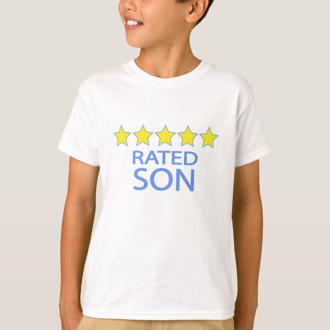 Camiseta Filho de Cinco Estrelas (Frente)