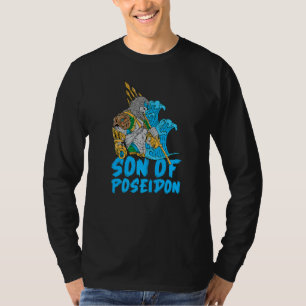 Camiseta Filho de Poseidon Deus do Mar Mitologia Grega