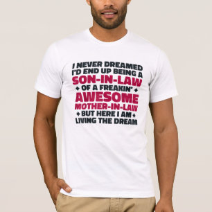 Camiseta Filho-de-sogra engraçado da sogra