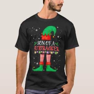 Camiseta Filho de um Quebra-Nozes Elf Natal Engraçado