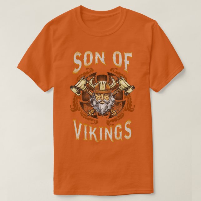 Camiseta Filho De Vikings (Frente do Design)