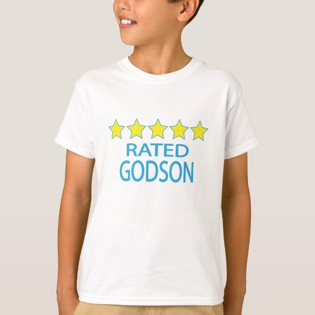 Camiseta Filho do Deus Cinco Estrelas (Frente)
