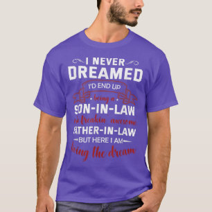 Camiseta Filho Em Lei De Um Padre Incrível E Louco Em Pai D
