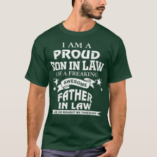 Camiseta Filho Engraçado E Orgulhoso Da Lei De Uma Pena Inc