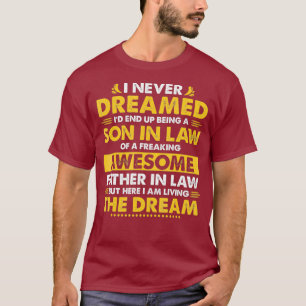 Camiseta Filho Engraçado, Presente de Aniversário de Lei