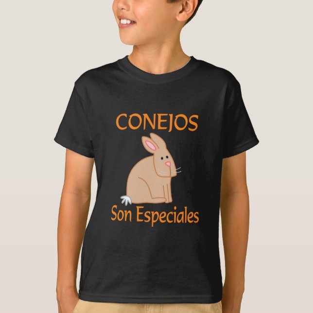 Camiseta Filho Especiales de Conejos (Frente)