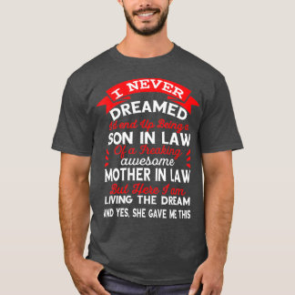 Camiseta filho espetacular de presentes de lei da mãe em 20