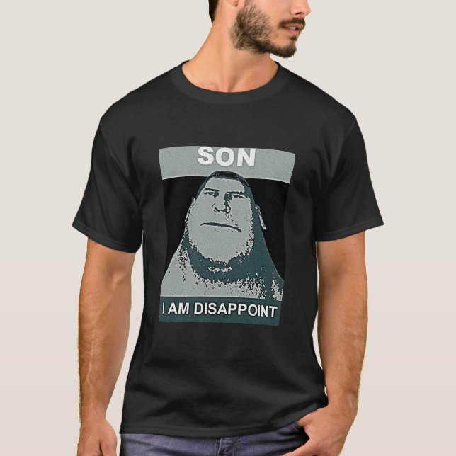 CAMISETA FILHO EU SOU DECEPCIONO (Frente)