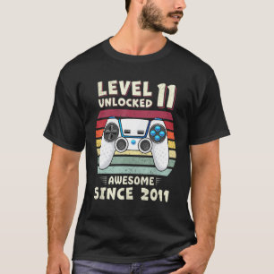 Camiseta Filho Garoto Engraçado 11 de 11 Anos