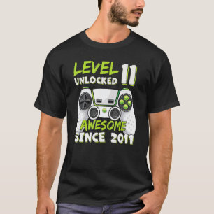 Camiseta Filho Garoto Engraçado 11 de 11 Anos