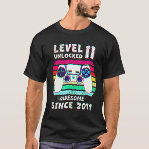 Camiseta Filho Garoto Engraçado 11 de 11 Anos
