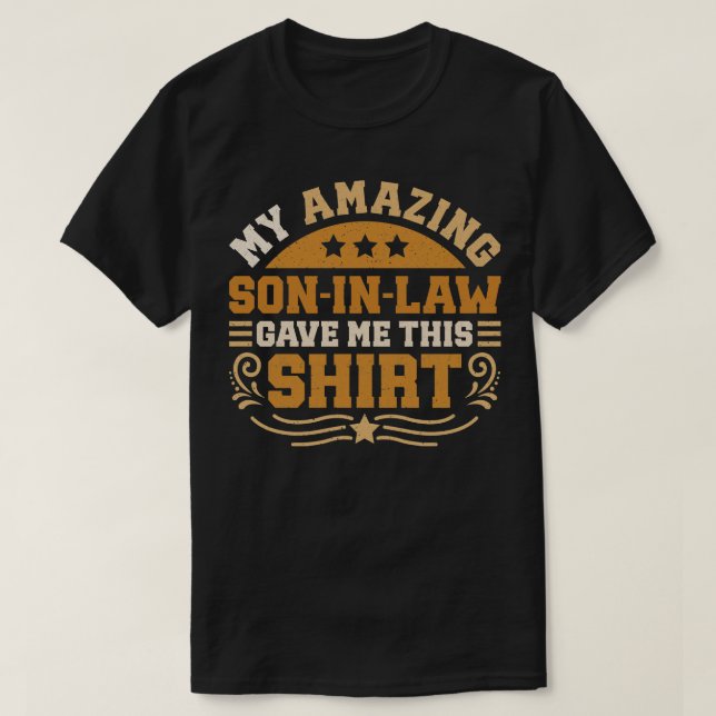 Camiseta Filho Incrível De Lei (Frente do Design)
