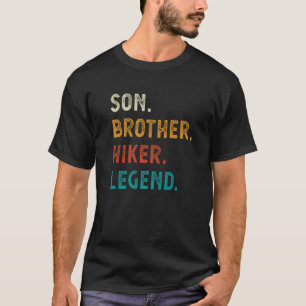 Camiseta Filho Irmão Hiker Legenda Para Caminhar