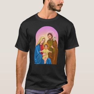 Camiseta Filho Jesus Virgem Maria E Rua Joseph