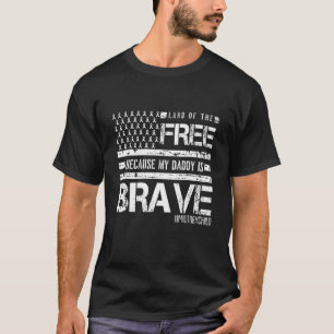Camiseta Filho Militar Mês Roxo Terra Do Da Livre