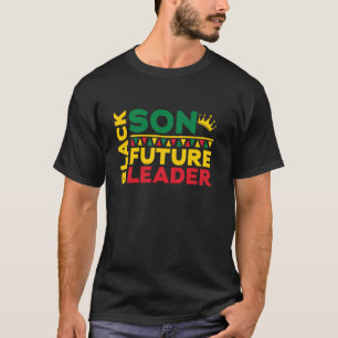Camiseta Filho Negro Líder Futuro História Negra Afro Afric