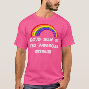 Camiseta Filho orgulhoso de dois pais incríveis LGBT Orgulh