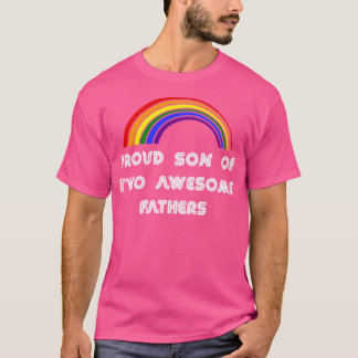 Camiseta Filho orgulhoso de dois pais incríveis LGBT Orgulh