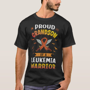 Camiseta Filho Orgulhoso De Um Guerreiro Cancer De Leucemia