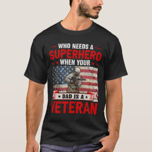 Camiseta Filho orgulhoso de um veterano