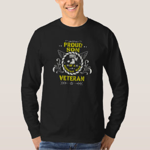 Camiseta Filho Orgulhoso de um Veterano da Guerra da Coreia