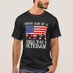 Camiseta Filho Orgulhoso de um Veterano da Segunda Guerra M