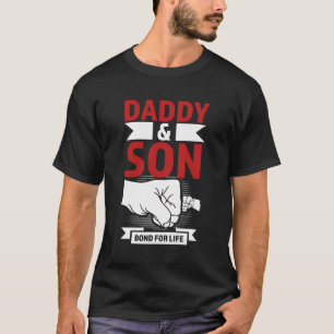 Camiseta Filho pai Bond For Life Padre Child