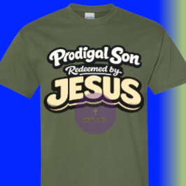 Camiseta Filho Pródigo - Redimido por JESUS