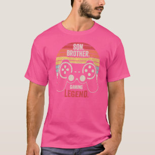 Camiseta Filho Retro, Irmão Gaming Legend Nascimento dos Jo