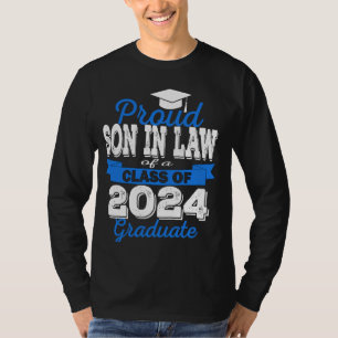 Camiseta Filho Super Orgulhoso da Graduação do Formando de
