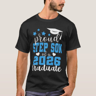 Camiseta Filho Super Orgulhoso de 2026 Graduado Formatura F