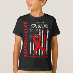 Camiseta Filho Vermelho Cunhado Conscientização Doença Card