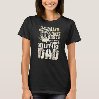 Camiseta Filho Veste Combate Boots Família Militar Pai