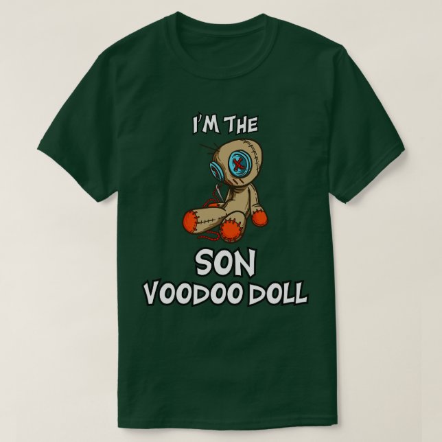 Camiseta Filho Voo Doll Halloween Matando Família (Frente do Design)