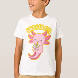 Camiseta Filhos Axolotl Cuta Axolotl Engraçados