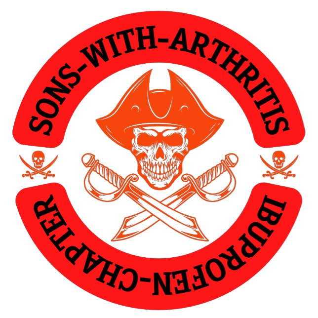 Camiseta Filhos com Artrite Ibuprofeno Capítulo T-shirt (Criador carregado)