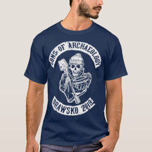 Camiseta Filhos da Arqueologia Drawsko 2019 - prin de retor