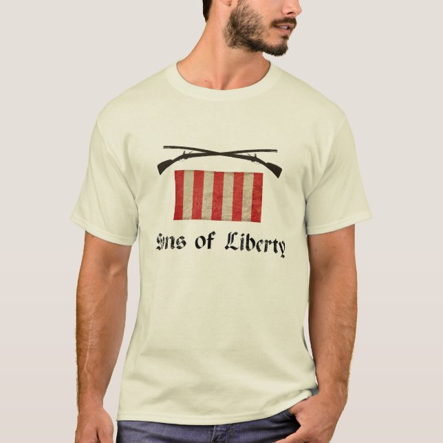 Camiseta Filhos da bandeira da liberdade (Frente)