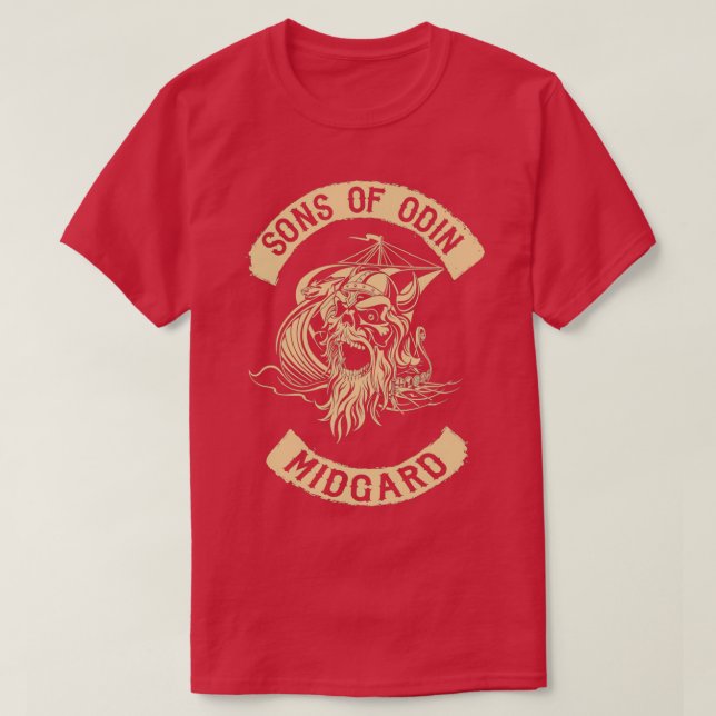 Camiseta Filhos da Liberdade MIDGARD (Frente do Design)