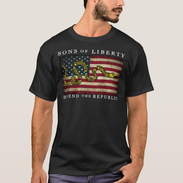 Camiseta Filhos da Liberty Propaganda Clássica (Frente)