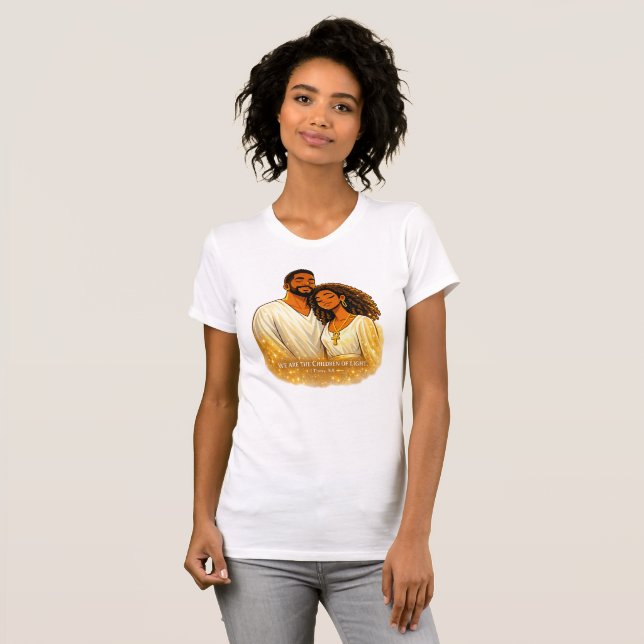 Camiseta Filhos da Luz (Frente Completa)