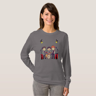 Camiseta Filhos de Cartoon Rock Banda T-Shirt