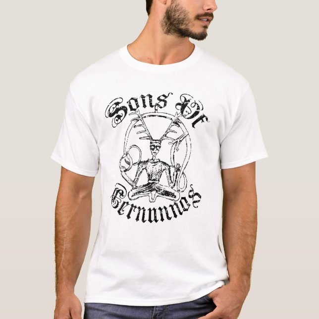 Camiseta Filhos de Cernunos - velho (Frente)