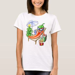 Camiseta Filhos De Natal Impressos Para Ela.