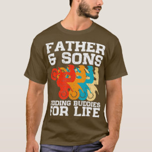 Camiseta Filhos de Pai de motocross Dirtbike Racing