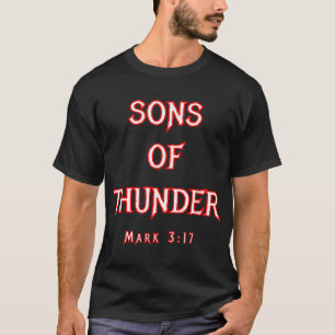 Camiseta Filhos de Thunder Zebedee James e John Mark 317 Bi
