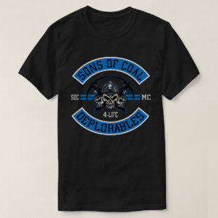 CAMISETA FILHOS DO CARVÃO DEPLORÁVEIS