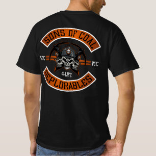 CAMISETA FILHOS DO CARVÃO DEPLORÁVEIS